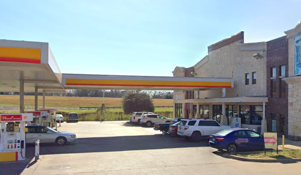 Getcoins - Bitcoin ATM - Inside of Shell in Balch Springs, Texas