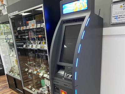 Getcoins - Bitcoin ATM - Inside of Good Guy Vapes in Rockaway, New Jersey