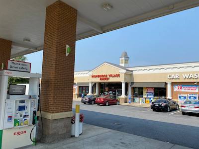 Getcoins - Bitcoin ATM - Inside of Exxon in Bowie, Maryland