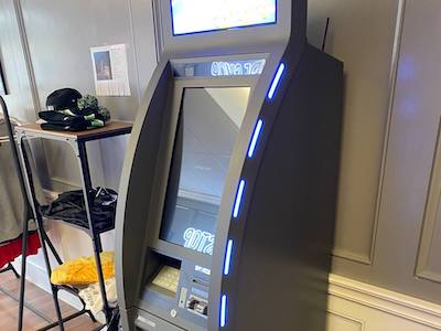 Getcoins - Bitcoin ATM - Inside of Good Guy Vapes in Palmyra, Pennsylvania
