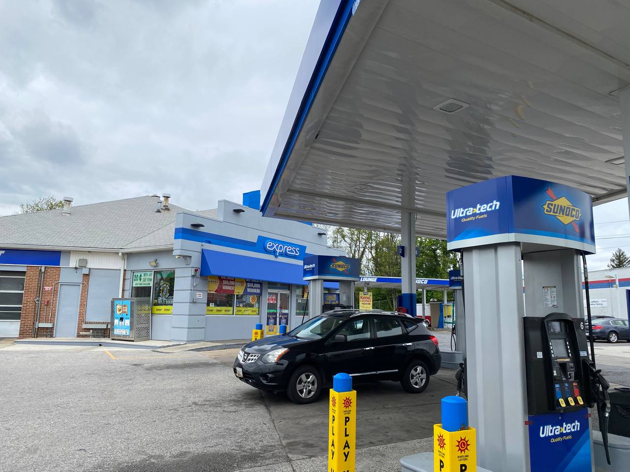 Getcoins - Bitcoin ATM - Inside of Sunoco in Catonsville, Maryland