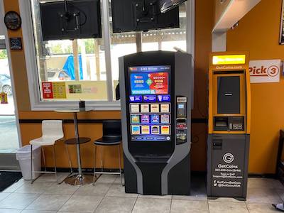 Getcoins - Bitcoin ATM - Inside of Sunoco in Catonsville, Maryland