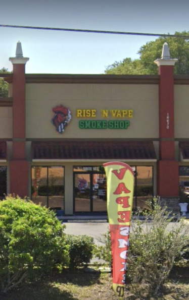 Getcoins - Bitcoin ATM - Inside of Rise N Vape Smoke Shop in Summerfield, Florida