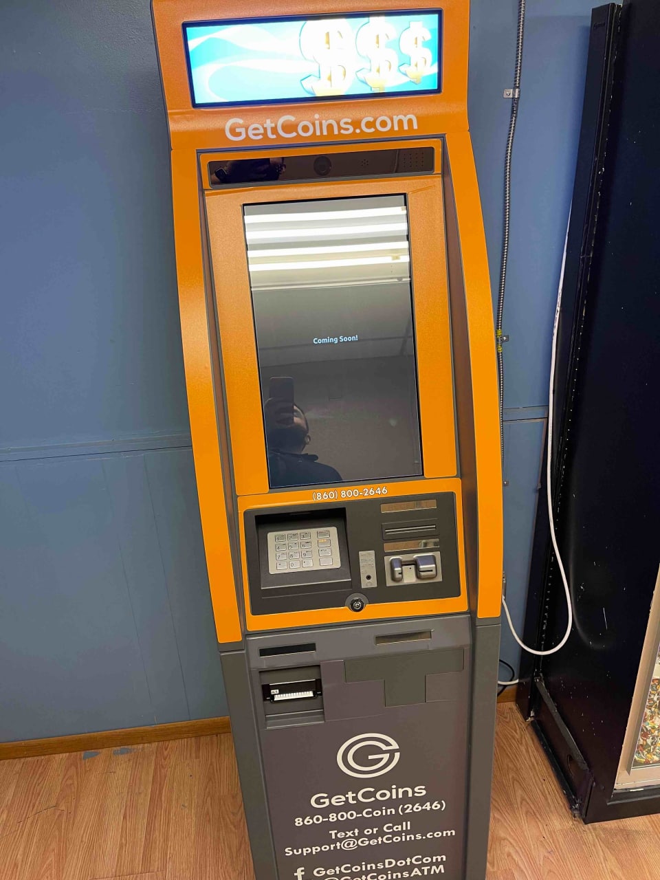 Getcoins - Bitcoin ATM - Inside of Tobacco Gifts & Accessories in Billings, Montana