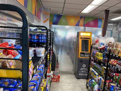 Getcoins - Bitcoin ATM - Inside of Open Pantry in Brookfield , Wisconsin