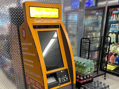 Getcoins - Bitcoin ATM - Inside of Open Pantry in Brookfield , Wisconsin
