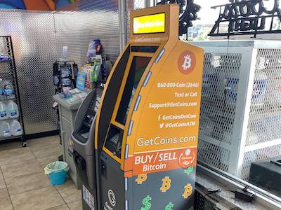 Getcoins - Bitcoin ATM - Inside of Citgo in Racine, Wisconsin