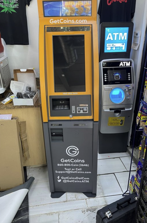 Getcoins - Bitcoin ATM - Inside of Citgo in Lincoln Park, Michigan