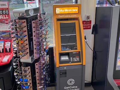 Getcoins - Bitcoin ATM - Inside of XTRA FUELS & 7-Eleven in Edgewater, Maryland