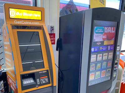 Getcoins - Bitcoin ATM - Inside of XTRA FUELS & 7-Eleven in Edgewater, Maryland