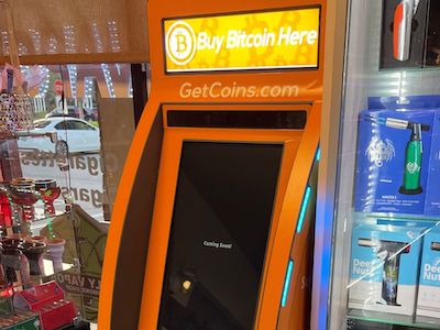 Getcoins - Bitcoin ATM - Inside of TALLY VAPOR & SMOKE SHOP in Tallahassee, Florida