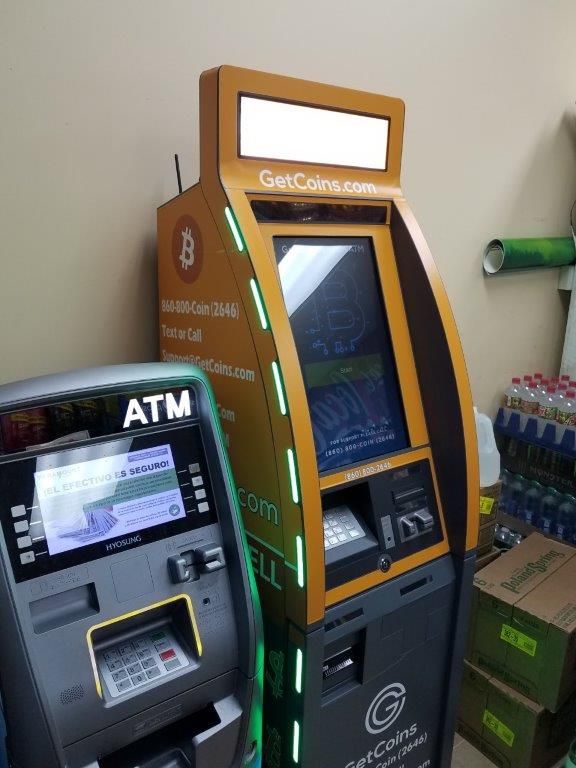 Getcoins - Bitcoin ATM - Inside of Citgo in Oxford, Massachusetts