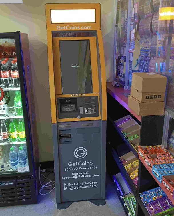 Getcoins - Bitcoin ATM - Inside of Citgo in LaGrange, Georgia