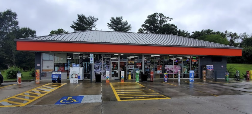 Getcoins - Bitcoin ATM - Inside of Fast Fuels in Thomasville, North Carolina