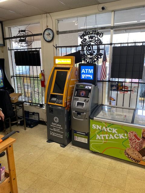 Getcoins - Bitcoin ATM - Inside of Smoke Shop in St Louis, Missouri