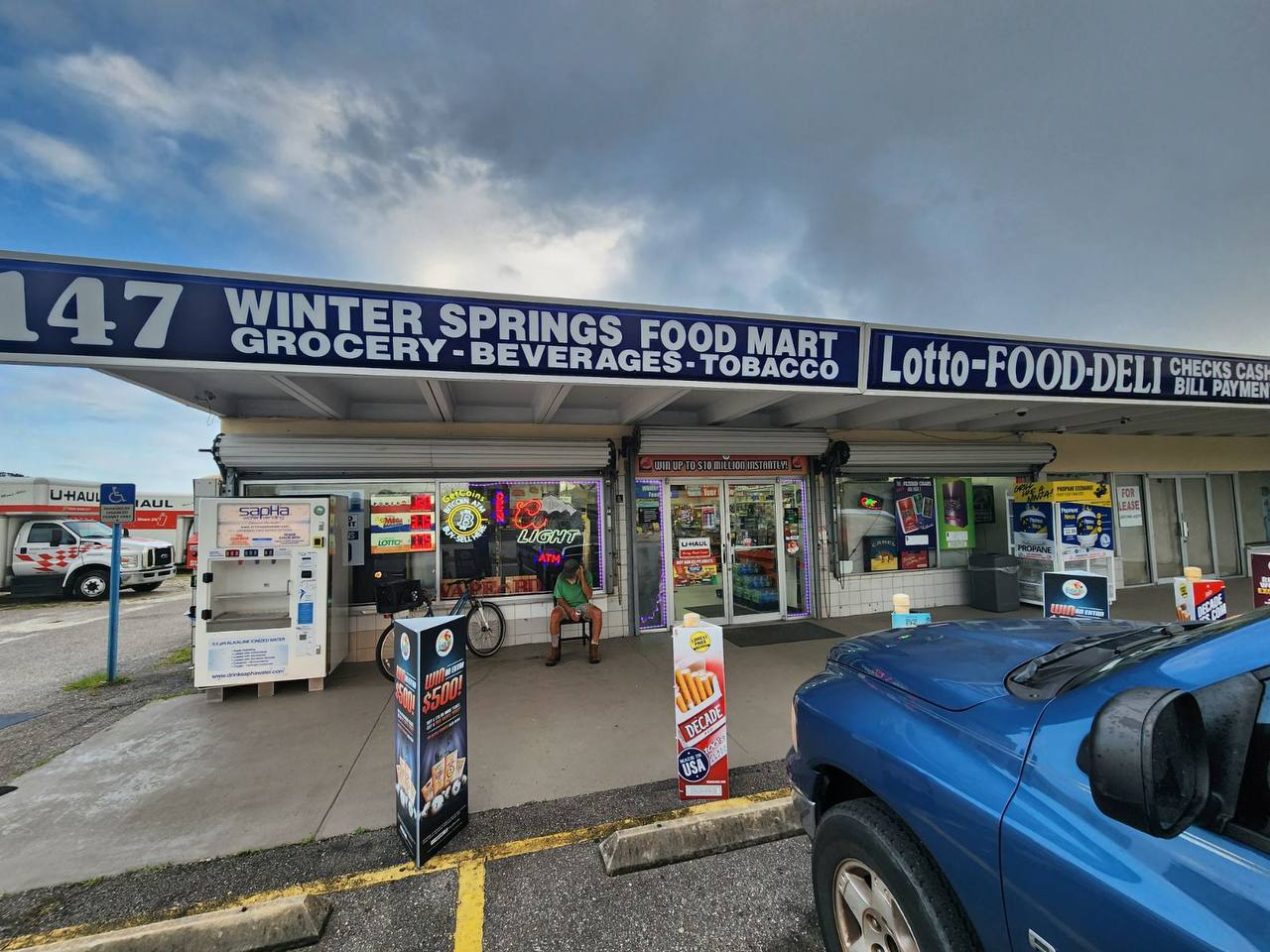 Getcoins - Bitcoin ATM - Inside of Winter Springs Food Mart in Winter Springs, Florida