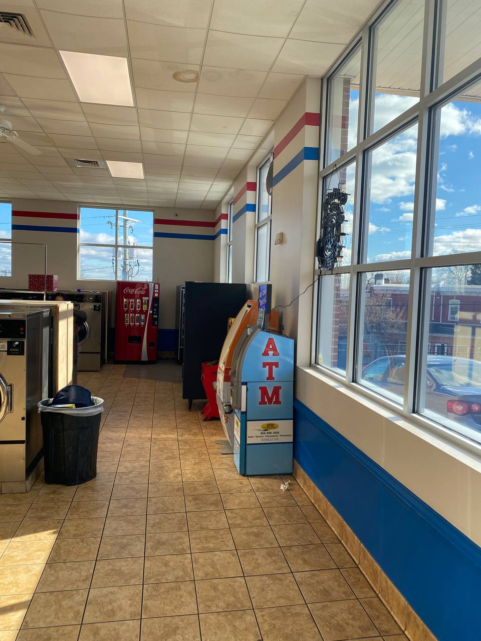 Getcoins - Bitcoin ATM - Inside of Super Suds Laundromat in Wilmington, Delaware