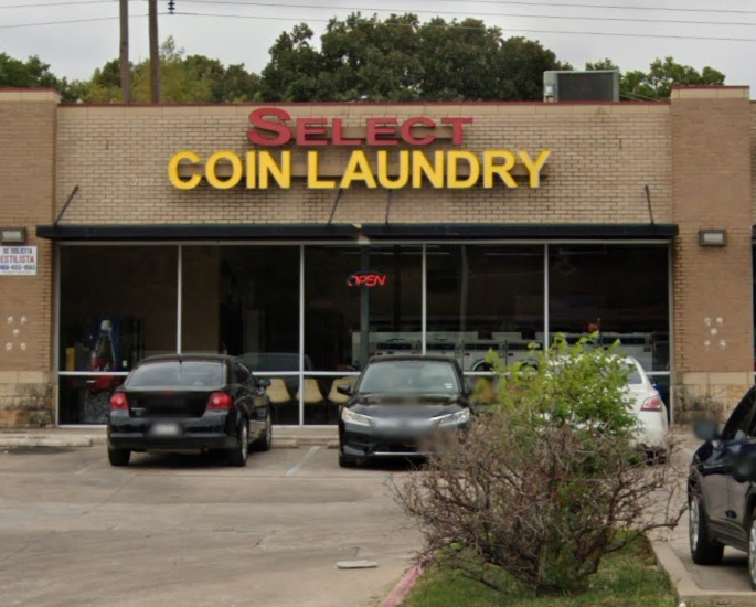 Getcoins - Bitcoin ATM - Inside of Select Coin Laundry  in Mesquite, Texas