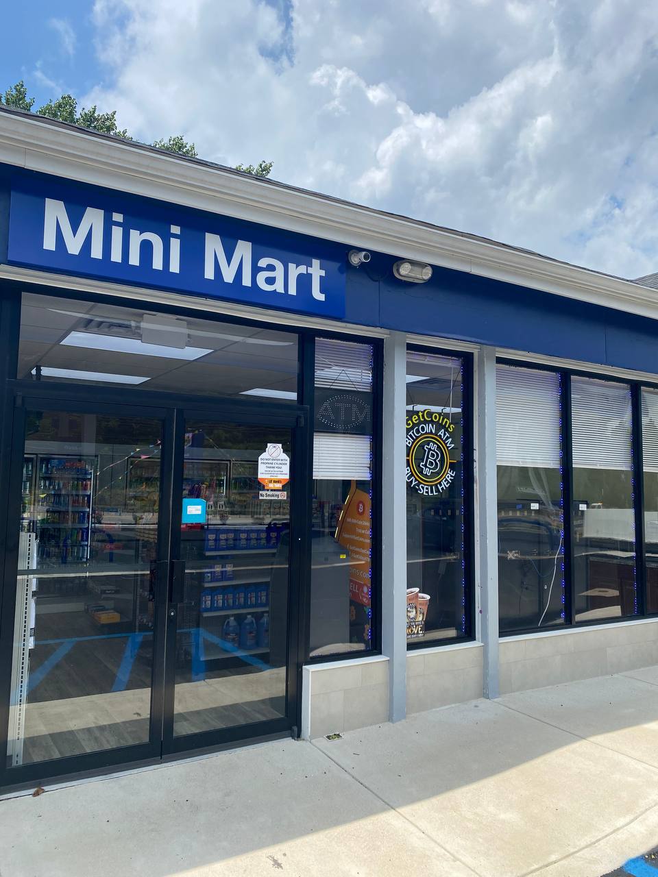 Getcoins - Bitcoin ATM - Inside of Sunoco in West Chester, Pennsylvania