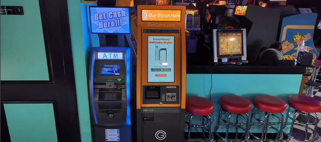 Getcoins - Bitcoin ATM - Inside of The Burger Truck Troy in Troy, Michigan