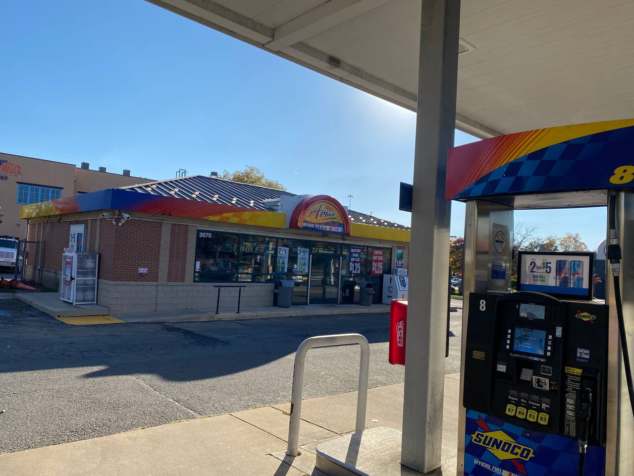 Getcoins - Bitcoin ATM - Inside of Sunoco in Falls Church, Virginia