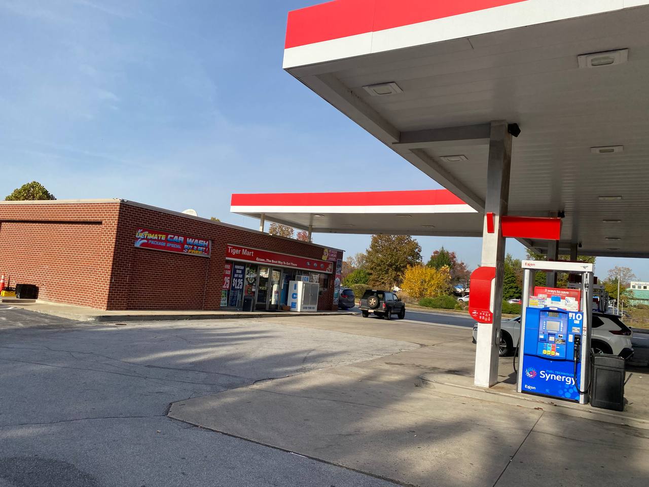 Getcoins - Bitcoin ATM - Inside of Exxon Gas Station in Bel Air, Maryland