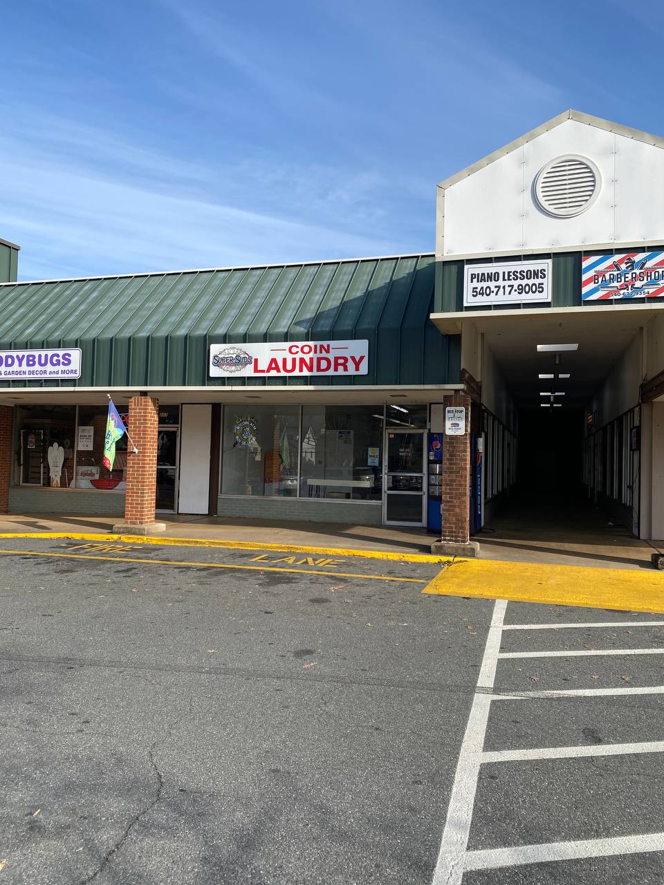 Getcoins - Bitcoin ATM - Inside of Super Suds Laundromat in Orange, Virginia