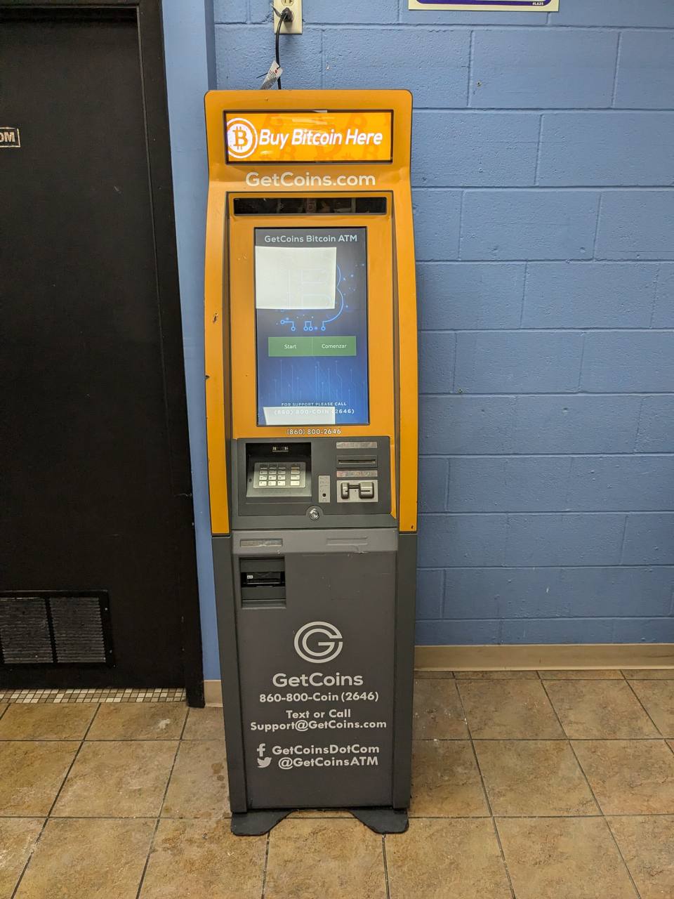 Getcoins - Bitcoin ATM - Inside of London Road Laundromat - Eau Claire in Eau Claire, Wisconsin