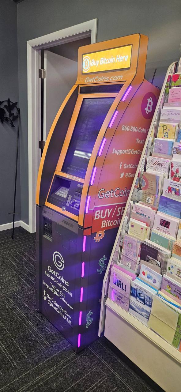 Getcoins - Bitcoin ATM - Inside of J.H. Lease Drug Company in Salem, Ohio