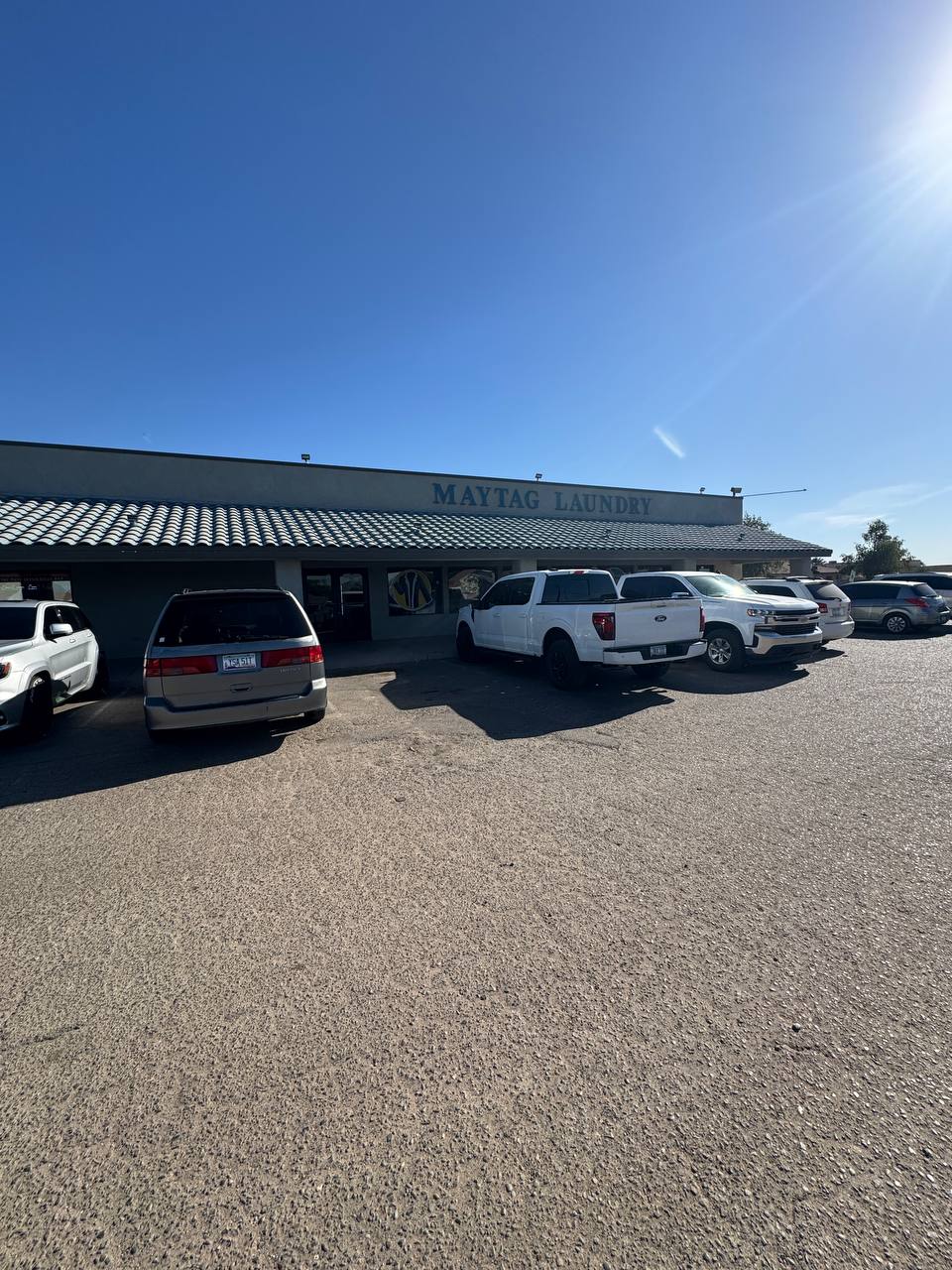 Getcoins - Bitcoin ATM - Inside of Maytag Laundry in Somerton, Arizona