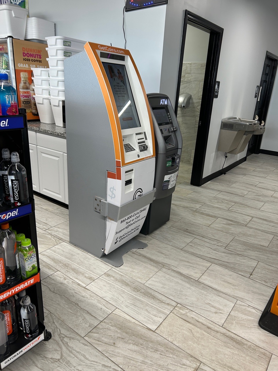 Getcoins - Bitcoin ATM - Inside of BP Gas Station in Conyers, Georgia