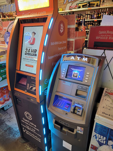 Getcoins - Bitcoin ATM - Inside of JS Liquor in Colorado Springs, Colorado