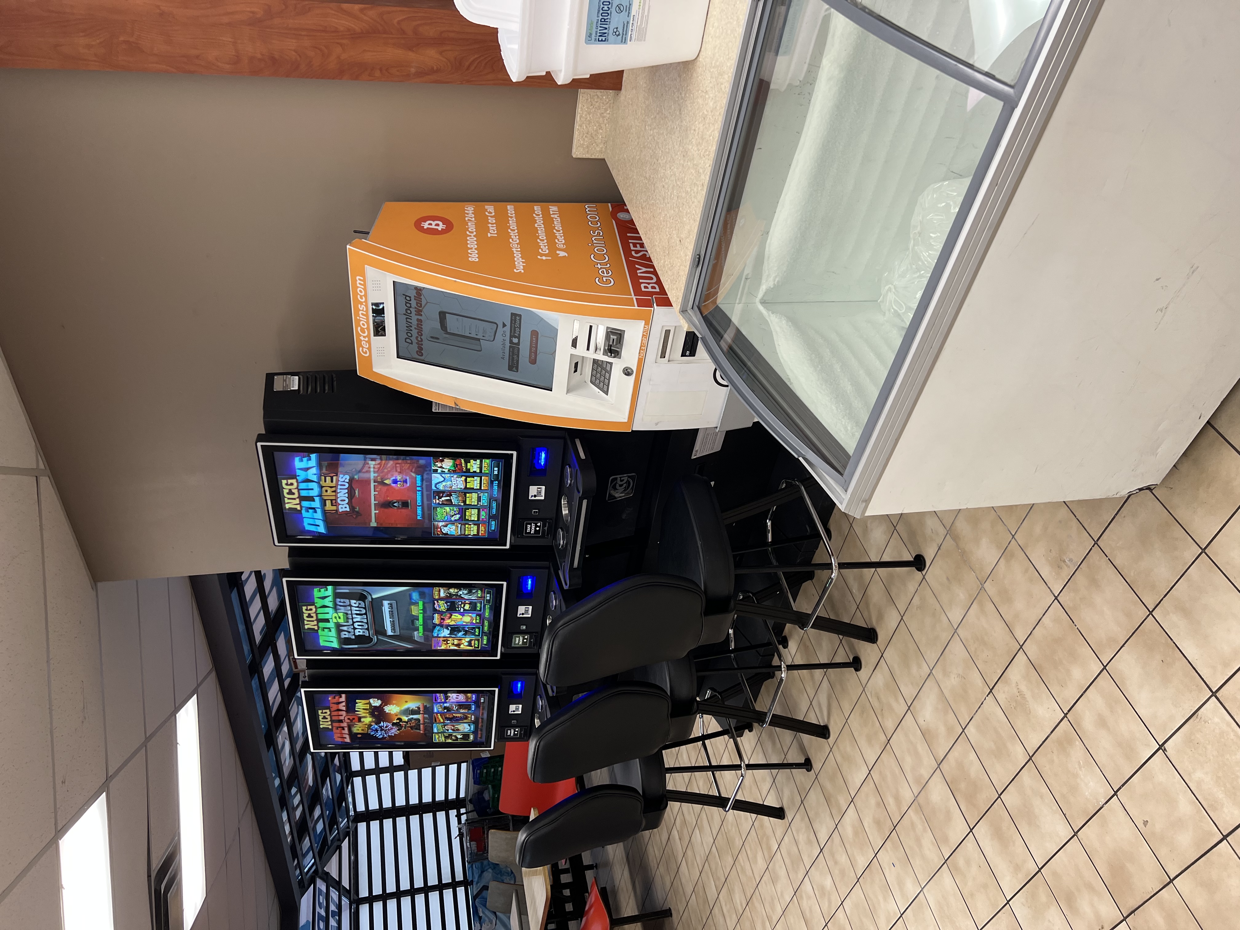 Getcoins - Bitcoin ATM - Inside of Diamond Mart in Springfield, Missouri